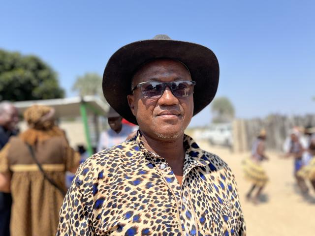 NKURENKURU, 14 August 2025- The new approved Ukwangali Chief Eugene Siwombe Kudumo.

(Photo: Lylie Joel)
NAMPA