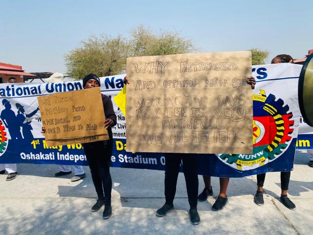 OMUTHIYA, 14 August 2025 - Several employees from Choppies Omuthiya have gone on strike due to unfair working conditions. 