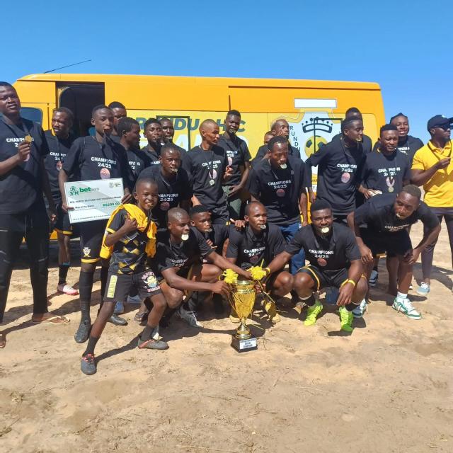 RUNDU, 25 may 2025 - As the new football season approaches, Rundu Chiefs are making strategic moves by signing several promising players as they seek to strengthen their squad for the 2025/2026 Premier League season. (Photo: Contributed) NAMPA.