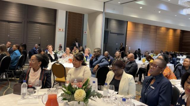 WINDHOEK, 15 August 2025 - The Namibia Airports Company (NAC) on Friday launched Women in Aviation Namibia, a national initiative aimed at increasing female participation in one of the country’s most male-dominated industries. (Photo by: Chelva Wells) NAMPA 