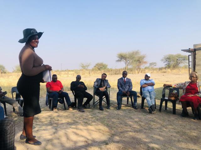 NKURENKURU, 16 August 2025- A meeting between conservancy officials and parliamentary committee members specializing in natural resources on Friday at  Maurus Nekaro Conservancy in Kavango West region.

(Photo:Lylie Joel)
NAMPA
