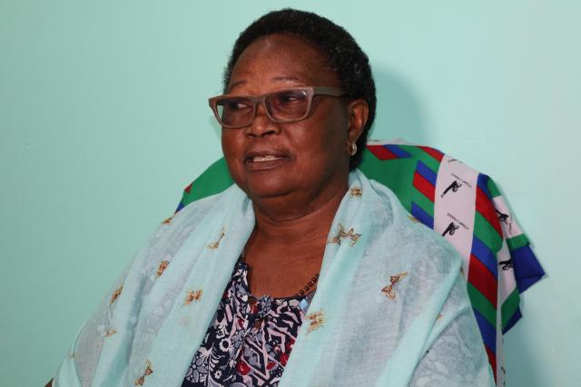 KATIMA MULILO, 21 August 202 - Coordinator of the Zambezi Region's former People's Liberation Army of Namibia (PLAN) combatant association, Georgina Mwiya. (Photo by: Mulisa Simiyasa) NAMPA