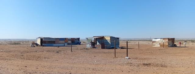 MARIENTAL, 21 August 2025 (NAMPA)-Mariental Municipality are in the process of relocating informal settlers to their own erven at Aimablaagte Extention three on Thursday in Mariental.
(Photo:Charmaine Boois) NAMPA 
