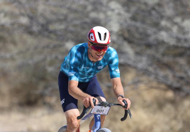 GROSS BARMEN, 23 August 2025 – Namibia’s male cyclist Alex Miller while in action during the 2025 Khomas100 African Gravel Championships a race which saw riders from across the continent competing for UCI points, over 157 kilometres from Windhoek to Gross Barmen Resort outside Okahandja. (Photo by: Hesron Kapanga) NAMPA