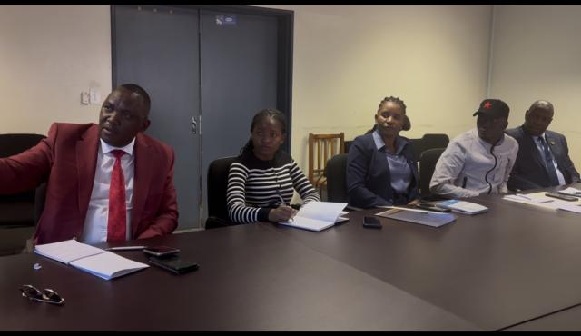 RUNDU, 23 August 2025- The Parliamentary Standing Committee on Education engaging the Directorate of Education in the Kavango East Region. (Photo by: Sawi Hausiku) NAMPA 