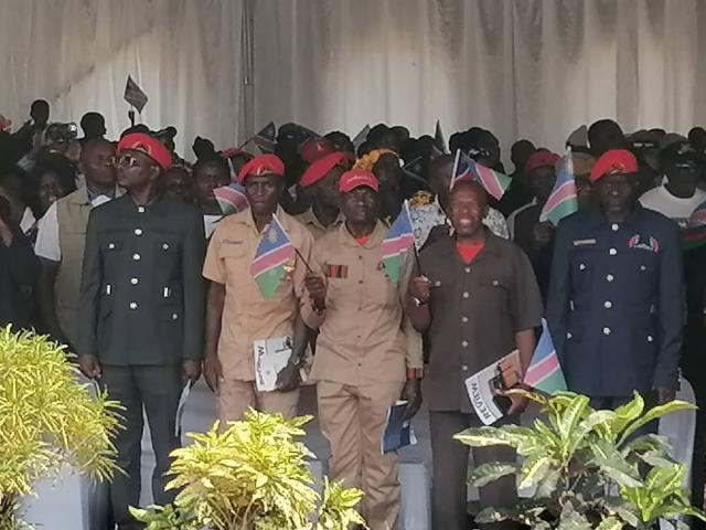 KATIMA MULILO, 26 August 2025 - A section of the war veteran for the liberation struggle of Namibia at the Heroes Day commemoration in Katima Mulilo on Tuesday. (Photo: Mulisa Simiyasa) NAMPA
