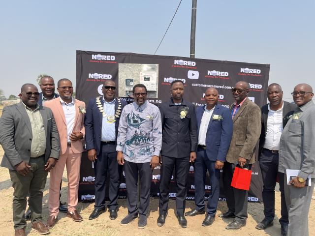 NKURENKURU, 28 August 2025- Deputy Prime Minister and Minister of Industries, Mines and Energy, Natangwe Ithete launched two  electrification projects, namely, the Nkurenkuru Ext 10 with 195 connections, and Sikondo village phase 1 and with phase 2 for 80 connections in the pipeline.

(Photo: Lylie Joel)
NAMPA
