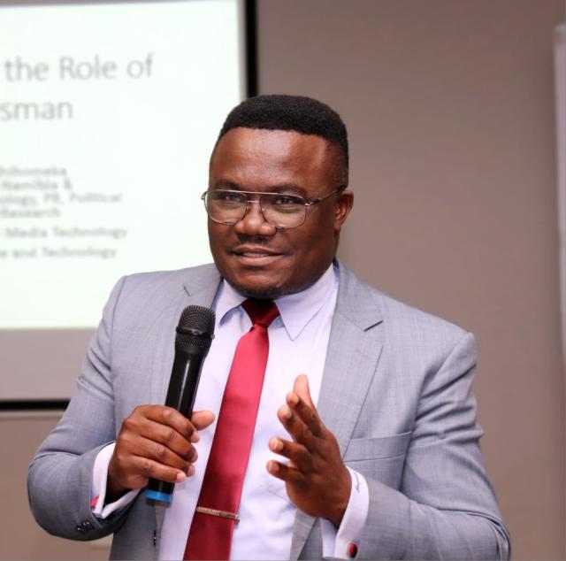 WINDHOEK, 29 August 2025 - Dr Sadrag Shihomeka, Media Ombudsman. 

(Photo contributed) NAMPA