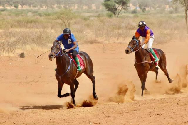 GOBABIS, 01 September 2025 - Boma and Unbroken Promises won big at Back2Basics race competition in Gobabis (Photo: Contributed) NAMPA 