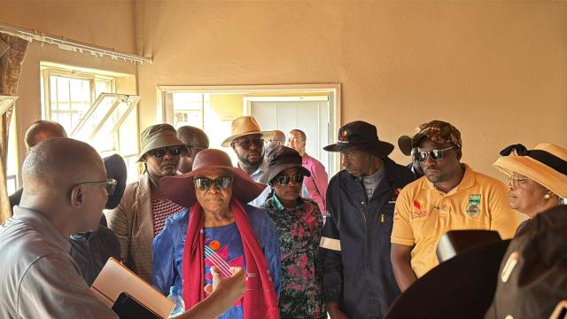 OGONGO, 01 September 2025 - President Netumbo Nandi-Ndaitwah during her visit at the University of Namibia (UNAM) Ogongo campus on Monday. (Photo: Maria David)NAMPA