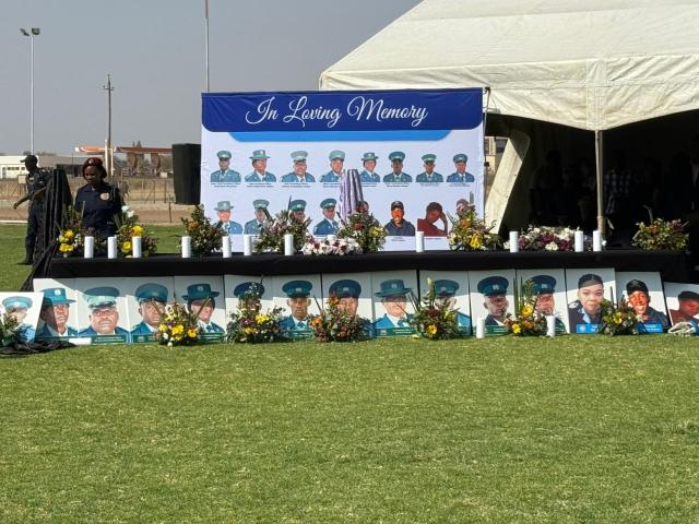 MARIENTAL, 04 September 2025 (NAMPA)- Visuals from the Mass Memorial held at the Mariental Sports Field on Wednesday, in honor of the 16 lives lost in the tragic crash near Mariental on 30 August 2025.
(Photo:Charmaine Boois) NAMPA 