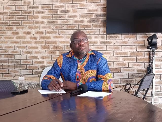 Windhoek, 04 September 2025 - Public Service Union of Namibia's Secretary General Ndjizuvee Haakuria. (Photo: Negumbo Ali)
