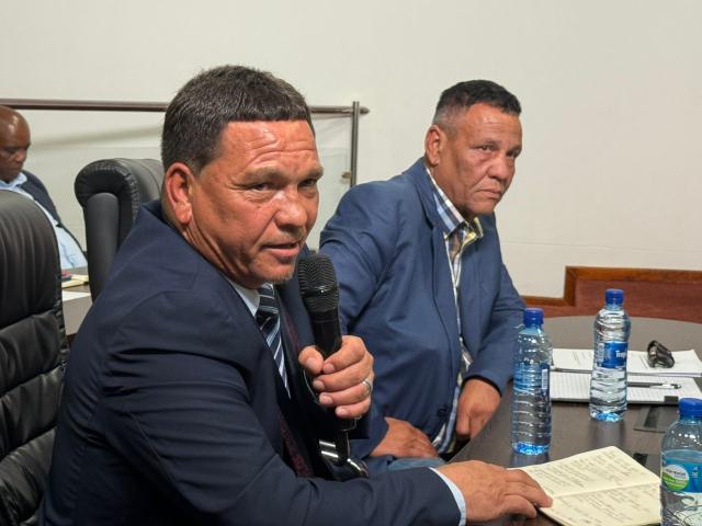 MARIENTAL, 05 September 2025 (NAMPA)- The National Upstream Petroleum Unit held an engagement with the Hardap community on the Local Content Policy in Mariental on Friday.
(Photo: Charmaine Boois) NAMPA