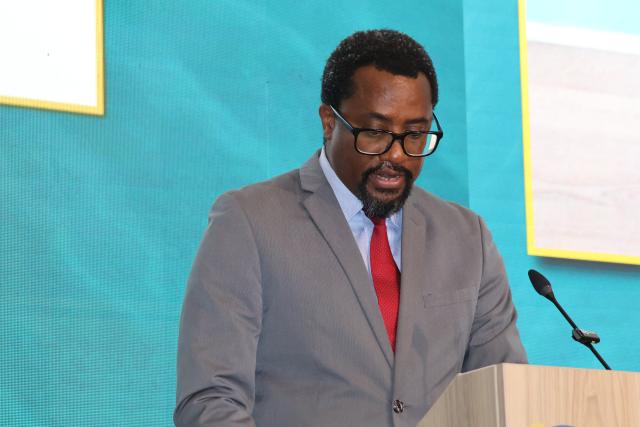WINDHOEK, 10 September- Deputy Prime Minister and Minister of Industries, Mines and Energy, Natangwe Ithete. (Photo by Eba Kandovazu). NAMPA