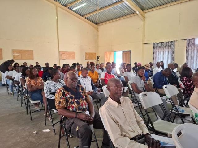 NKURENKURU, 10 September 2025- Members of the public at a regional local consultation on the National Upstream Petroleum local content policy in Nkurenkuru on Wednesday.

(Photo:Contributed)
NAMPA