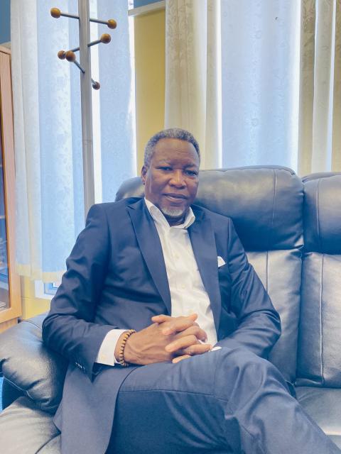 Funding: Oshikoto governor Sacky Kathindi

PHOTO: Max Henrich (NAMPA)