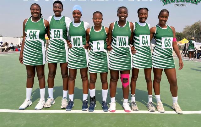 OKAMWANDI, 14 SEPTEMBER 2025 - Okamwandi Netball Club romped to victory on Sunday after winning the 12th edition of the annual Taute tournament at the Severin Kambonde Stadium in Okamwandi village, Oshana Region. (Photo: Contributed) NAMPA.
