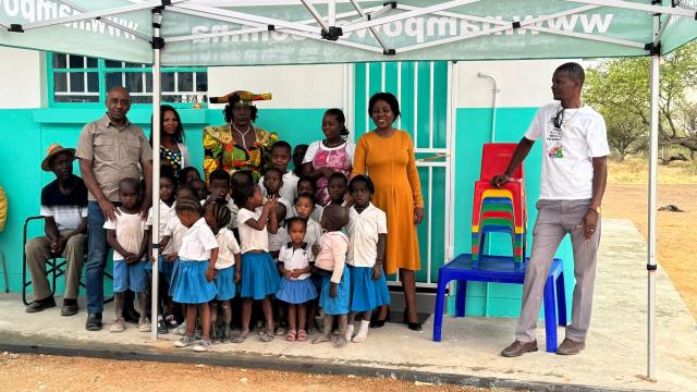 EPUKIRO, 25 September 2025 - NamPower donates to Otjijere-based Jarijo kindergarten (Photo: Contributed) NAMPA 
