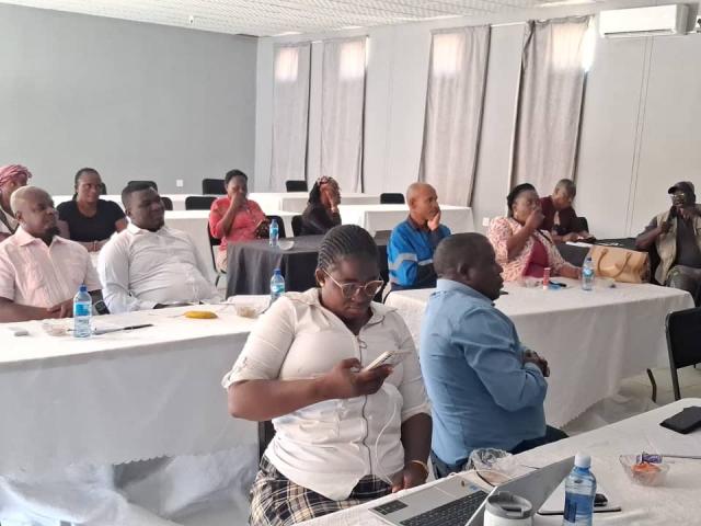 OPUWO, 26 SEPTEMBER 2025 - The Central Procurement Board of Namibia (CPBN) held stakeholders engagement at Opuwo over the past five days on the proposed amendments to the public procurement act. (Photo by: Uakutura Kambaekua) NAMPA.   
