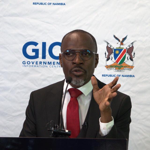 WINDHOEK, 26 September 2025 - Justice and Labour Relations Minister Fillemon Wise Immanuel (Photo: Andreas Thomas) NAMPA