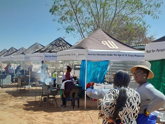OUTJO, 29 September 2025 - Outjo is hosting its first Outjo Tourism and Trade Expo in over five years at the Etoshapoort Community Hall from Monday until Friday, ending the Expo with music concert on Saturday. (Photo by: Dalene Kooper) NAMPA 