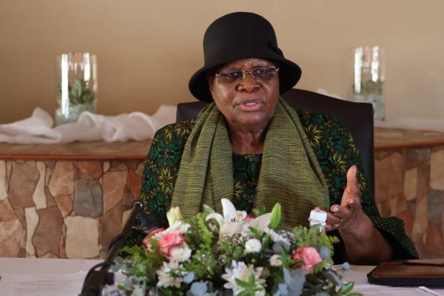 GOBABIS, 01 October- President Netumbo Nandi-Ndaitwah engaging Omaheke commercial farmers. (PHOTO by Eba Kandovazu). NAMPA