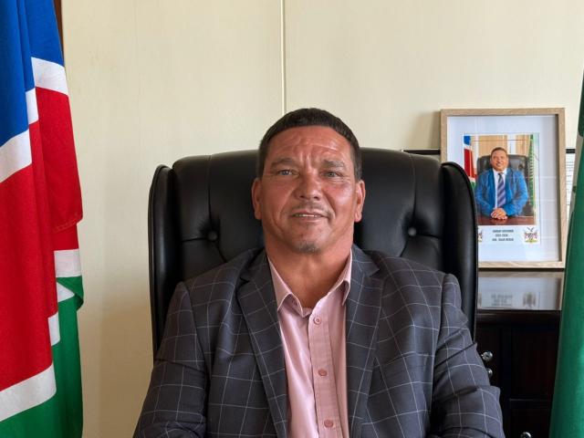 MARIENTAL, 01 October 2025(NAMPA)- The Governor of Hardap region, Riaan McNab.
(Photo:Charmaine Boois) NAMPA 