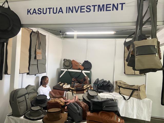 WINDHOEK, 02 OCT (NAMPA) - Small Medium Enterprise’s stall at the Windhoek Showgrounds. (Photo: Edward Tenete) NAMPA
