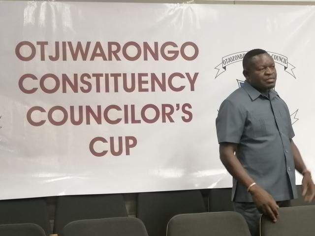 OTJIWARONGO, 03 October 2025 - The Otjiwarongo Constituency Councillor, Paulus Nekundi on Friday launches the Otjiwarongo Constituency Councillor Cup tournament planned to take place on 11 to 13 October 2025 at the DRC soccer fields with football and netball competitions. 

(Photo by: Mulisa Simiyasa) NAMPA