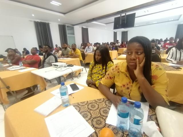OTJIWARONGO, 03 October 2025 - The Namibia Statistics Agency (NSA) field officials of the agency on the Namibia Financial Inclusion Survey set to start on 06 October 2025 until 04 November 2025 countrywide. (Photo by: Mulisa Simiyasa) NAMPA