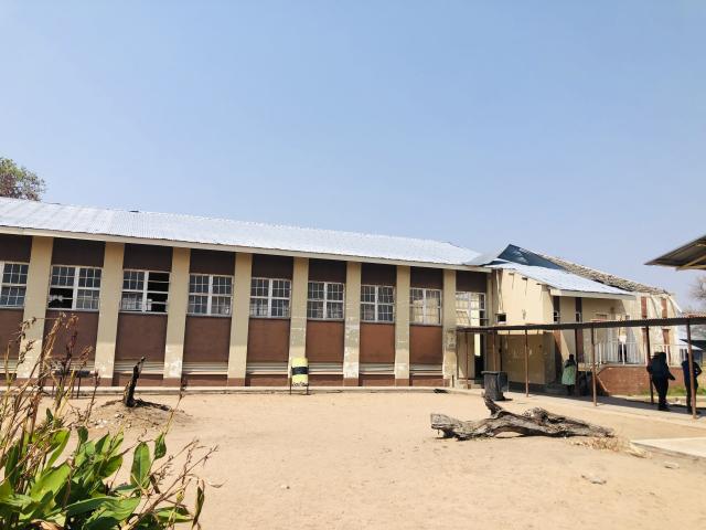 NKURENKURU, 25 September 2025- The school hall that is about to collapse at Leevi Hakusembe Secondary School in Kavango West Region.

(Photo: Lylie Joel)
NAMPA