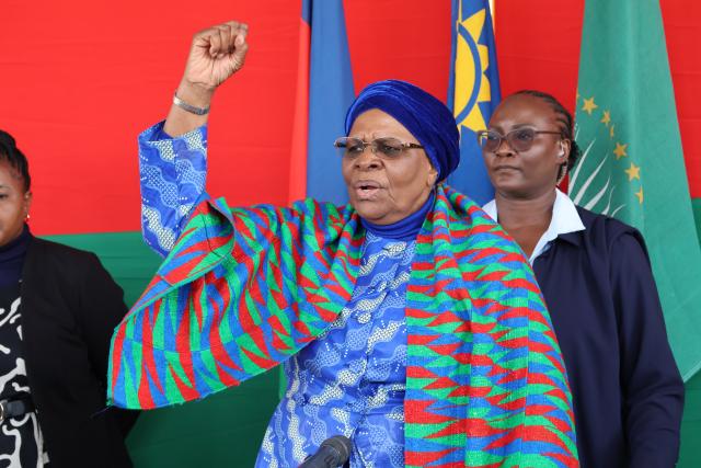 WINDHOEK, 06 May 2025 - Swapo Party President Netumbo Nandi-Ndaitwah (Photo: Andreas Thomas) NAMPA