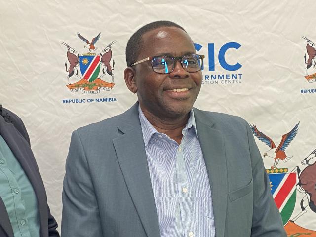 WINDHOEK, 07 October 2025 - The Chief Electoral and Referenda Officer, Peter Shaama at the government information centre. (Photo: Edward Tenete) NAMPA