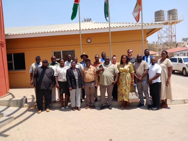 OPUWO, 07 October 2025 - The Parliamentary Standing Committee on Education, Youth, Civic Relations, and Community Development recently visited the Kunene region to assess ongoing government projects. (Photo by: Uakutura Kambaekua) NAMPA.
