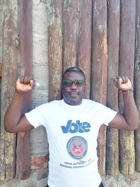 OMBURO, 10 October 2025 - Petrus Shikalepo, the chairperson of the Independent Patriots for Change in the Kunene region, has confirmed 26 IPC candidates for the upcoming Regional Council and Local Authority elections in the Kunene region, scheduled for November. (Photo: Contributed) NAMPA.