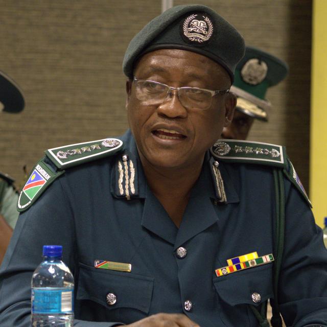WINDHOEK, 16 October 2025 - Namibia Correctional Services Commissioner General Raphael Hamunyela (Photo: Andreas Thomas) NAMPA