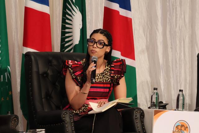 WINDHOEK, 17 October 2025 - Former Member of Parliament and youth activist Patience Masua. (Photo by: Eba Kandovazu) NAMPA 