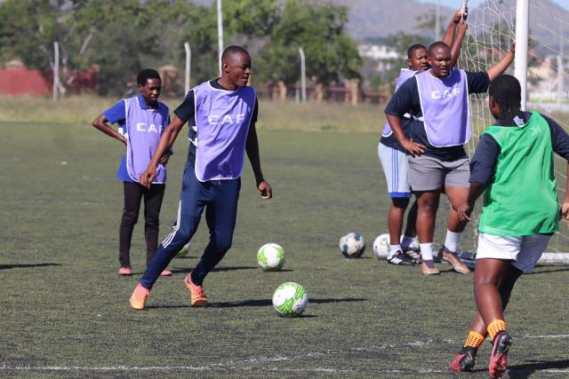 WINDHOEK, 20 October 2025 -City of Windhoek and NFA leadership in talks over Technical Centre ownership (Photo: NFA) NAMPA 
