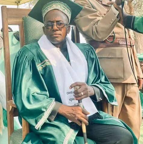 GOBABIS, 22 October 2025 - Ovambanderu Traditional Authority Chief Tjozohongo II Nguvauva (Photo: Contributed) NAMPA 