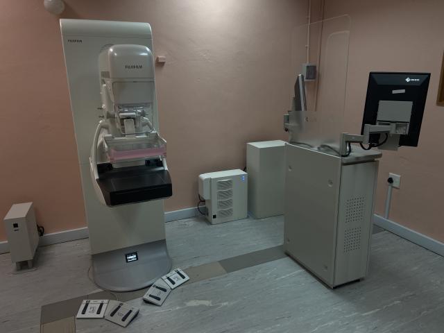 WINDHOEK, 23 October 2025 - Breast cancer screening equipment. (Photo: Edward Tenete) NAMPA