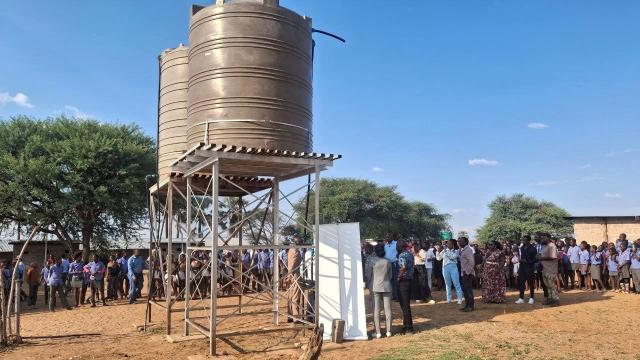 NCUNCUNI, 24 October 2025- The NAMDIA hands over N.dollars 5.9 million school infrastructure to Kavango West.
(Photo:Contributed)
NAMPA