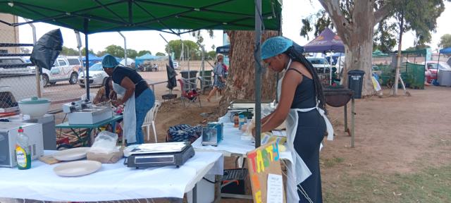 MARIENTAL, 24 October 2024(NAMPA)- The Mariental Trade Festival currently underway.
(Photo:Charmaine Boois) NAMPA