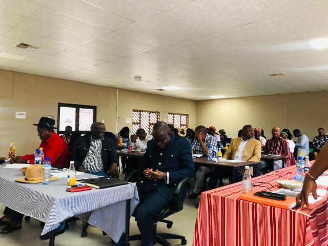 NKURENKURU, 30 October 2025 - The Ministry of Education, Innovation, Youth, Sports, Arts and Culture (MEIYSAC) initiated regional consultations on Thursday in Nkurenkuru, on the Draft National Policy for Repatriations of Human Remains and Restitution of Heritage Objects.
(photo: Lylie Joel)
NAMPA