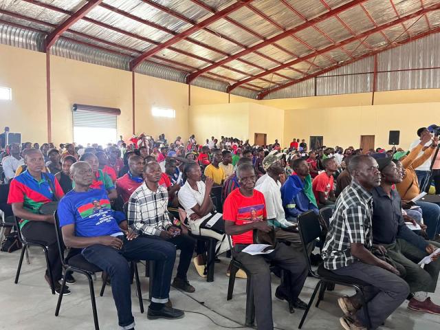 NKURENKURU, 31 October 2025-The SWAPO Youth in Kavango West region engaged the President Netumbo Nandi-Ndaitwah, on Friday, in Nkurenkuru.
(photo: Lylie Joel)
NAMPA