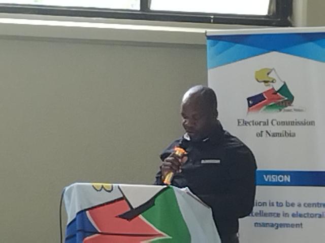 KATIMA MULILO, 03 November 2025 - Habasiyani Liyuba, the returning officer for Judea Lyabboloma, said the ECN needs 327 vehicles in the Zambezi Region. (Photo: Michael Mutonga Liswaniso) NAMPA
