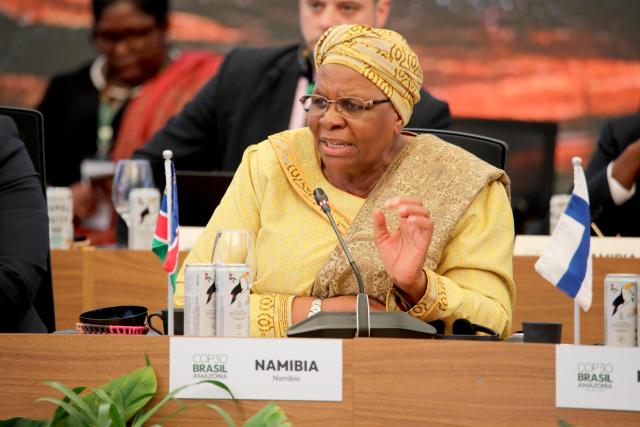 BRAZIL, 07 November 2025 - President Netumbo Nandi-Ndaitwah at the COP30 in  Belém, Brazil. (Photo: Contributed) 