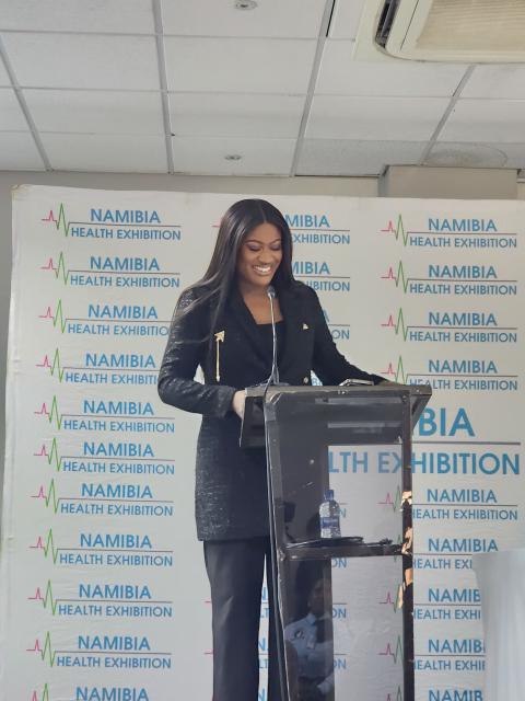 WINDHOEK, 14 November 2025 - Minister of Health and Social Services, Esperance Luvindao. (Photo by: Molly Weyulu) NAMPA 