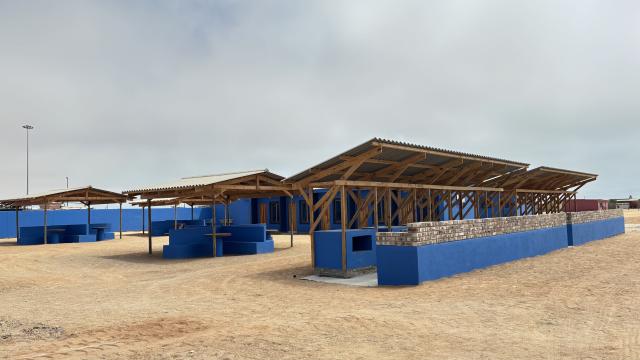 HENTIES BAY, 14 November 2025 - The newly inaugurated Paulus Imbamba SME park at Henties Bay. (Photo by: Isabel Bento) NAMPA