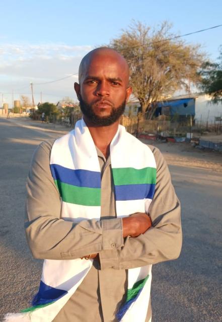 OMARURU - United Democratic Front (UDF) candidate for the Uis Village Council local authority Manuel Tourob. (Photo contributed)