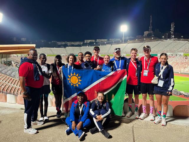 CONSTANTINE, 04 AUGUST - The ANOCA African School Games concluded with Team Namibia finishing strong, earning 22 medals and achieving a commendable 7th place out of 48 African National Olympic Committees. (Photo: Uakutura Kambaekua) NAMPA.